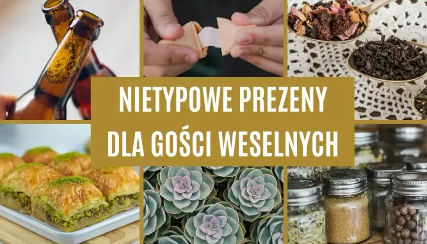 Co dla gości weselnych? Oryginalne pomysły na niezapomniane upominki